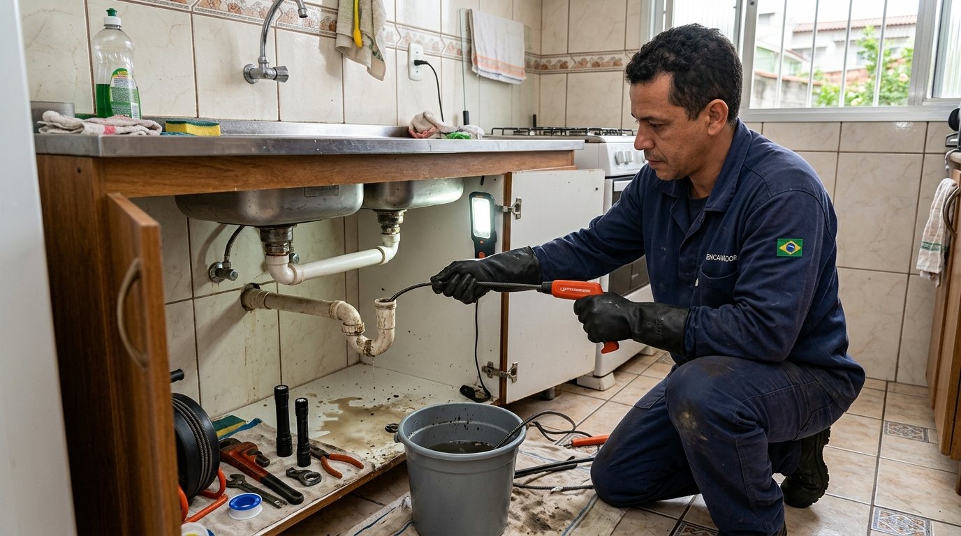 Troca de Canos e Conexões em Santo André‑SP
